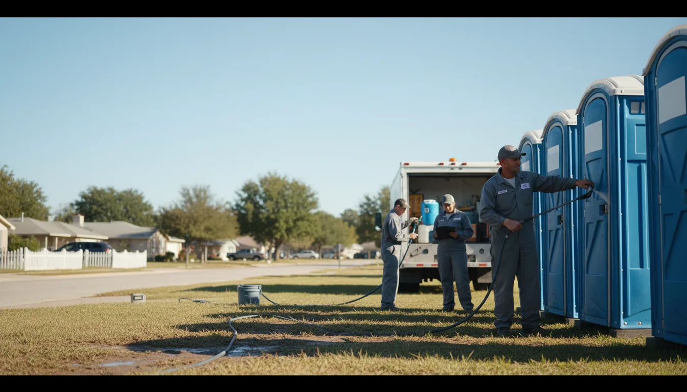 Long-Term Portable Toilet Rental in Bay Saint Louis, MS near me